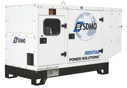 Внешний вид генераторной устрановки SDMO R 66